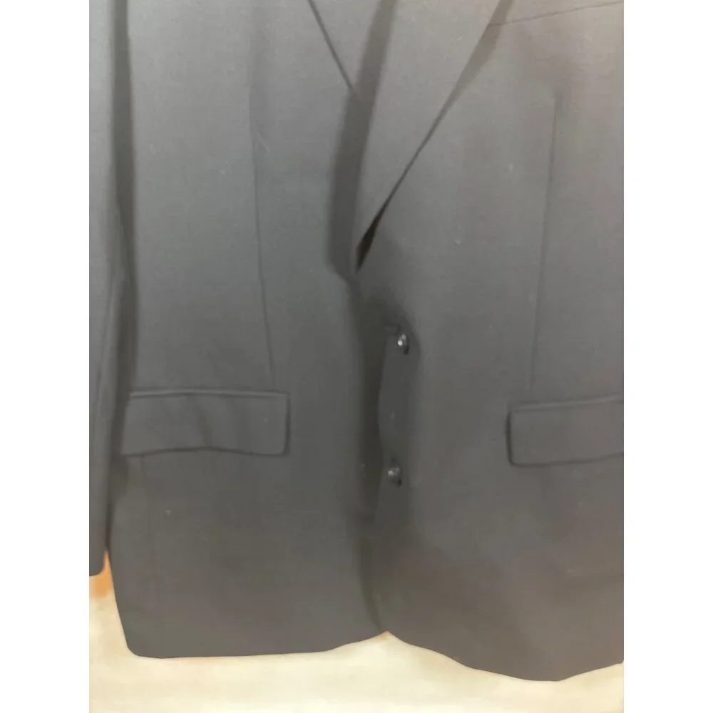 Brooks Brothers‎ Booksease Mens Black Wool Blazer Size 44R